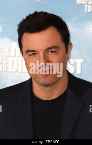 1 Million Möglichkeiten im Westen - sterben Photocall abgehaltenen Claridges Featuring: Seth MacFarlane Where: London, Vereinigtes Königreich bei: 27. Mai 2014 Stockfoto