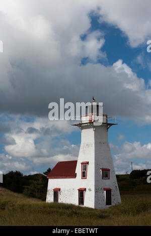 New London Bereich hinten Leuchtturm, Prince-Edward-Insel, Kanada Stockfoto