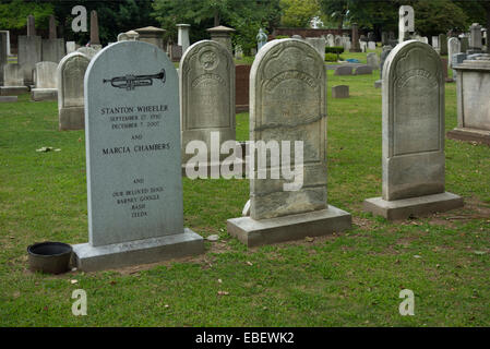 Grove street Cemetery New Haven CT Stockfoto