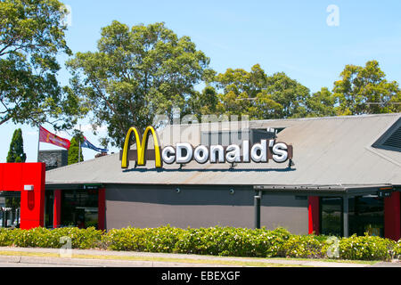 australische Mcdonalds Restaurant in Merrylands einem Vorort in western Sydney, Australien Stockfoto