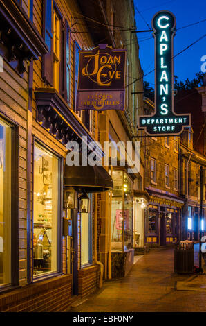 Caplans Kaufhaus in Ellicott City, Maryland Stockfoto