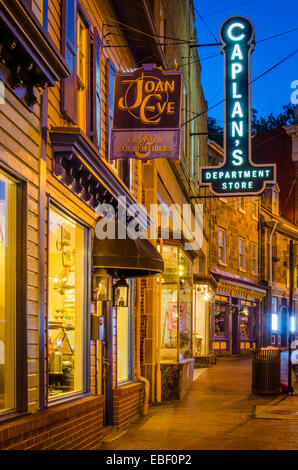 Caplans Kaufhaus in Ellicott City, Maryland Stockfoto