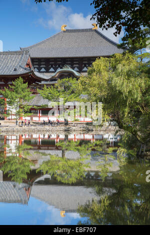 Todaiji Tempel (UNESCO-Weltkulturerbe), Nara, Kansai, Japan Stockfoto