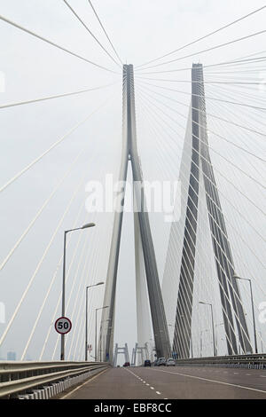 Indien-Mumbai-Brücke-Überführung Stockfoto