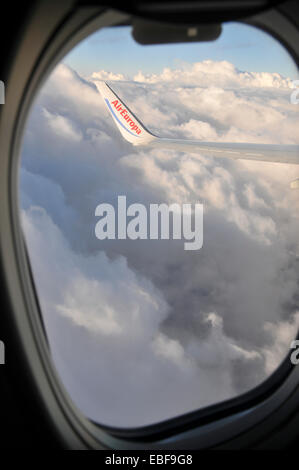 AirEuropa Boing 737-800 im Flug Stockfoto