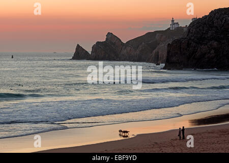 Strand Baie des Trepasses, Halbinsel Cap Sizun, Département Finistère, Bretagne, Frankreich, Europa Stockfoto