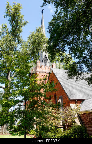 St. Peter es Episcopal Church in Oxford, Mississippi Stockfoto