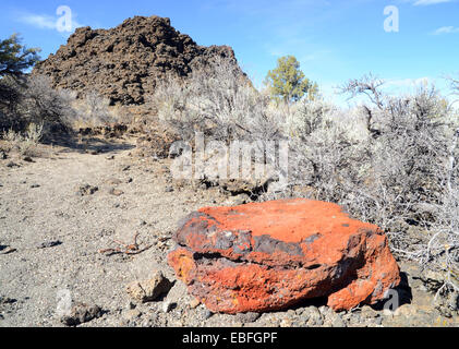 Lava Betten Nationaldenkmal, Kalifornien Stockfoto