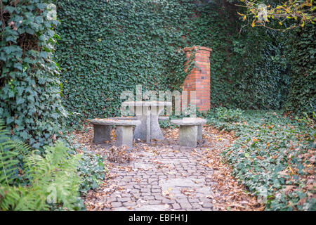 Breslauer botanischen Gärten im Herbst Stockfoto