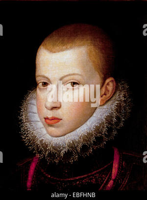 Philip III, Prinz von Juan Pantoja De La Cruz Valladolid, 1553 – Madrid, 1608-Spanien-Spanisch Stockfoto