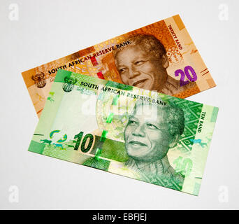 Südafrika-Banknoten Stockfoto