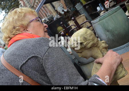 die berühmten Lille Braderie, Lille - Rijssel, Frankreich Stockfoto