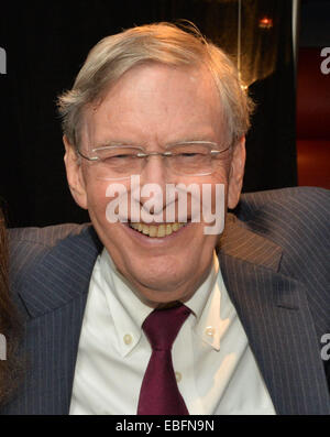 Das Wistar Institut namens Allan "Bud" Selig, Commissioner der Major League Baseball als 2014 Empfänger die Wistar ist Presidents Award.  Mitwirkende: Bud Selig wo: Philadelphia, Pennsylvania, Vereinigte Staaten, wann: 28. Mai 2014 Stockfoto