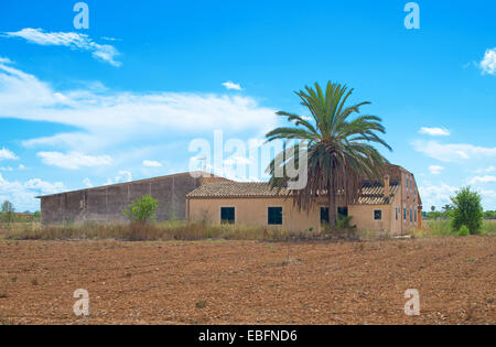 Spanischen mittelalterlichen Landhaus. Platz für Ihren Text. Stockfoto