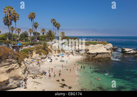 La Jolla Cove. San Diego, Kalifornien. Stockfoto