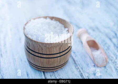 Salz aus dem Meer Stockfoto