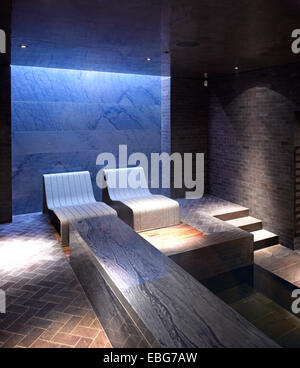 Architektonische Lager, verschiedene, Vereinigtes Königreich. Architekt: verschiedene, 2000. Keller-Spa im exklusiven Londoner Entwicklung. Stockfoto