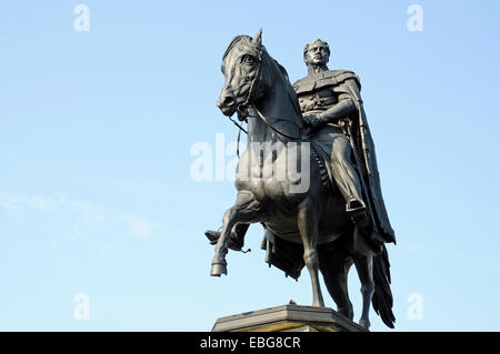 Reiterdenkmal für Kaiser Friedrich Wilhelm III., König von Preußen, Heumarkt Quadrat, Köln, Rheinland Stockfoto