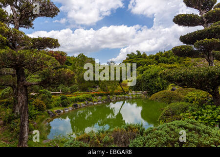 See im japanischen Garten an der Jardin Botanico nationalen "Dr. Rafael María Mosoco", nationale botanische Garten, Santo Domingo, Stockfoto