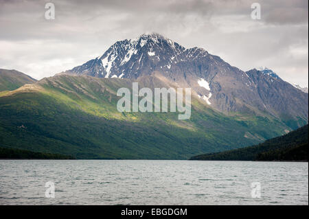 Eklutna Lake in der Nähe von Anchorage in Alaska Stockfoto