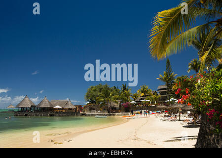 Mauritius, Grand Gaube Veranda Paul et Virginie Hotel &amp; Spa Strand Stockfoto