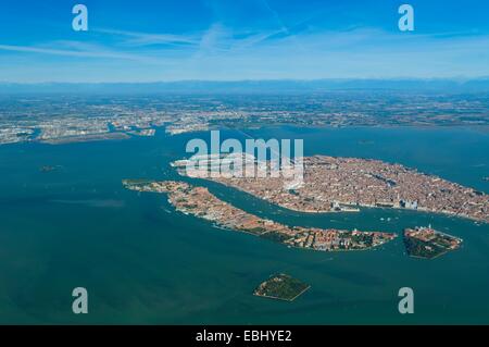 Luftaufnahme von Venedig, Italien, Europa Stockfoto