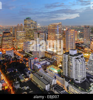 modernes Business-Center in in die Stadt Bangkok, Thailand Stockfoto