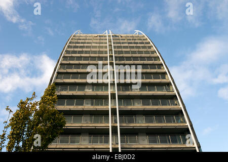 Moderne Wohnungen, Salford Quays, Manchester, UK Stockfoto