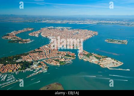 Luftaufnahme von Venedig, Italien, Europa Stockfoto