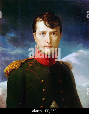 Francois Gerard, Napoleon Bonaparte Premier Konsul 1803 Öl auf Leinwand. Musée Condé, Chantilly, Frankreich. Stockfoto