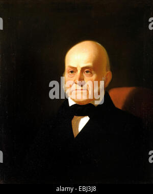 Bingham, John Quincy Adams. Ca. 1850. Öl auf Leinwand. National Portrait Gallery, Washington, USA. Stockfoto