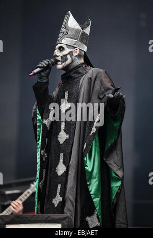 Sonisphere Festival statt am Hietaniemi Strand - Performances mit: Ghost wo: Helsinki, Finnland: 28. Mai 2014 Stockfoto