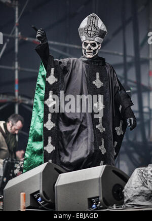 Sonisphere Festival statt am Hietaniemi Strand - Performances mit: Ghost wo: Helsinki, Finnland: 28. Mai 2014 Stockfoto