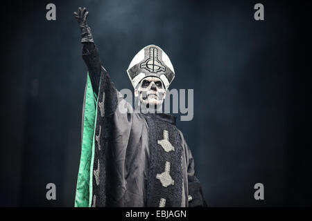 Sonisphere Festival statt am Hietaniemi Strand - Performances mit: Ghost wo: Helsinki, Finnland: 28. Mai 2014 Stockfoto