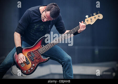 Sonisphere Festival statt am Hietaniemi Strand - Performances mit: Gojira wo: Helsinki, Finnland: 28. Mai 2014 Stockfoto