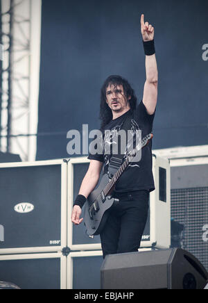 Sonisphere Festival statt am Hietaniemi Strand - Performances mit: Gojira wo: Helsinki, Finnland: 28. Mai 2014 Stockfoto