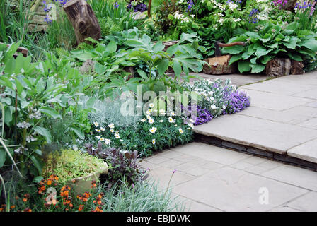 Die Landarbeiter Bauerngarten, Chelsea Flower Show 2007, London, UK. Stockfoto