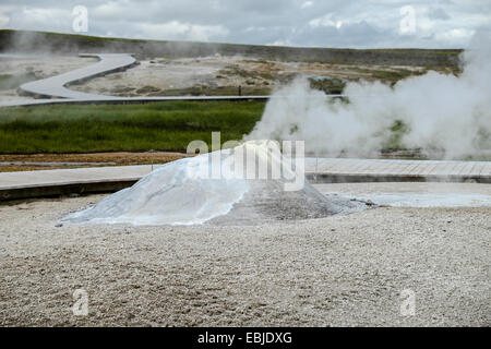 Hveravellir Gebiet, Island Hochland Stockfoto