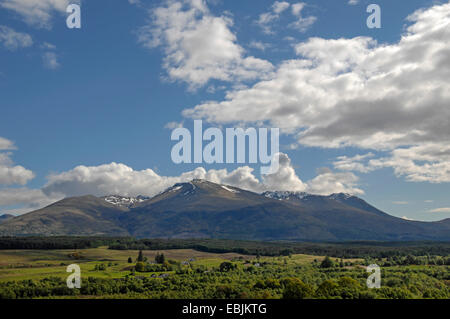 Schottischen Highlands mit Ben Nevis, Großbritannien, Schottland, Argyll, Fort Williams Stockfoto