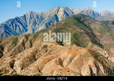 Marokko, Marrakesch, Atlas Gebirge, zu verschwenden Stockfoto