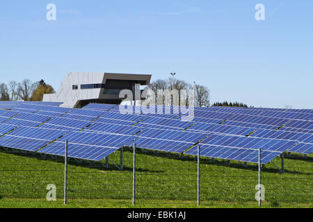 Solaranlage, Österreich, Eberstalzell Stockfoto