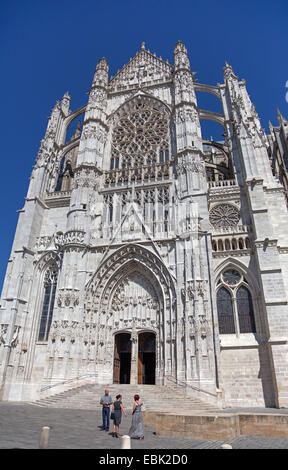 Cathédrale St-Pierre in Beauvais Stockfoto