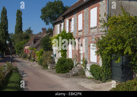 Das Plus Beau Dorf von Gerberoy Stockfoto