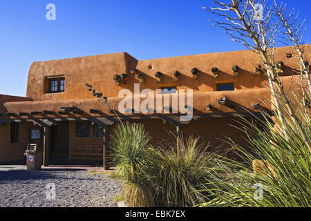 Besucherzentrum des White Sands National Monument, USA, New Mexico, White Sands National Monument Stockfoto