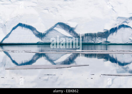 Eisberg im Weddellmeer, Antarktis Stockfoto