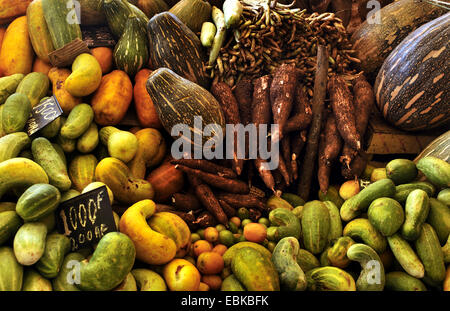 Markt in Hell-Ville, Madagaskar, Nosy Be Stockfoto