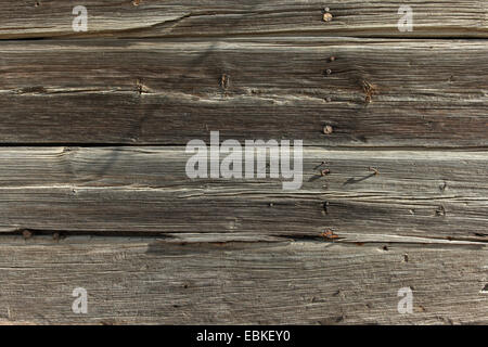 Alten Holzplatten Hintergrund Stockfoto