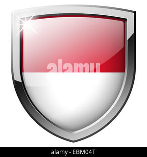 Indonesien-Schild Stockfoto
