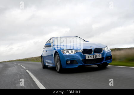 2013 BMW 330d X Drive 4 x 4 schnelle Kombi Stockfoto