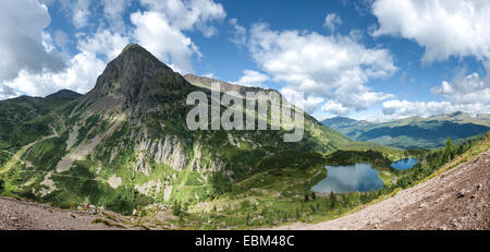 Colbricon Seen in den Dolomiten, Trentino - Italien Stockfoto